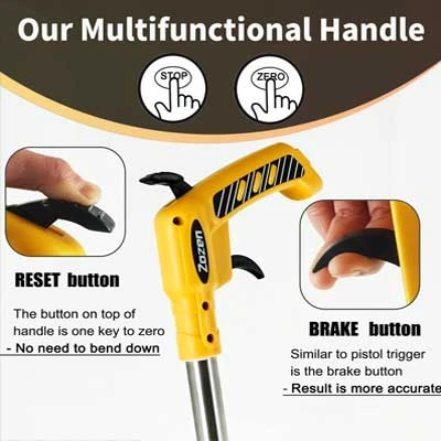 Bánh Xe Đo Khoảng Cách Zozen Pro Dòng Cơ Có Phanh Tay Có Reset Cao Cấp