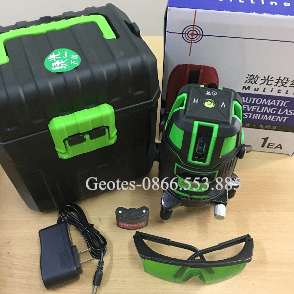 Máy cân bằng Laser 5 Tia Xanh Giá rẻ - Máy bắn cốt laser 5 tia xanh