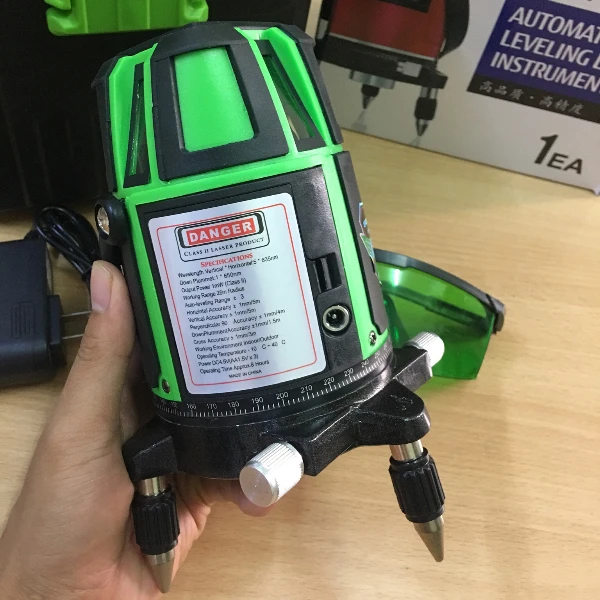 Máy cân bằng Laser 5 Tia Xanh Giá rẻ - Máy bắn cốt laser 5 tia xanh