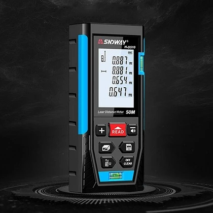Máy Đo Khoảng Cách Laser SNDWAY H-D510 Đo xa 50m bằng tia laser đỏ