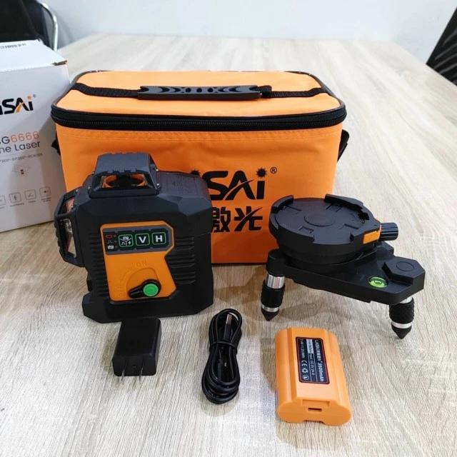 Pin Máy Cân Bằng Laser Laisai 12 tia chính hãng LSG6666