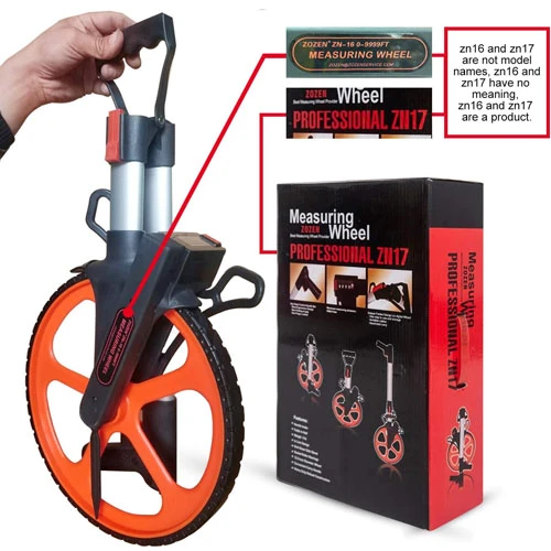 Thước Lăn Đo Đường Zozen Professional Có Phanh Cao cấp