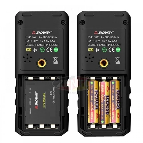 Máy đo khoảng cách SNDWAY SW-50G Tia laser màu xanh Chính hãng