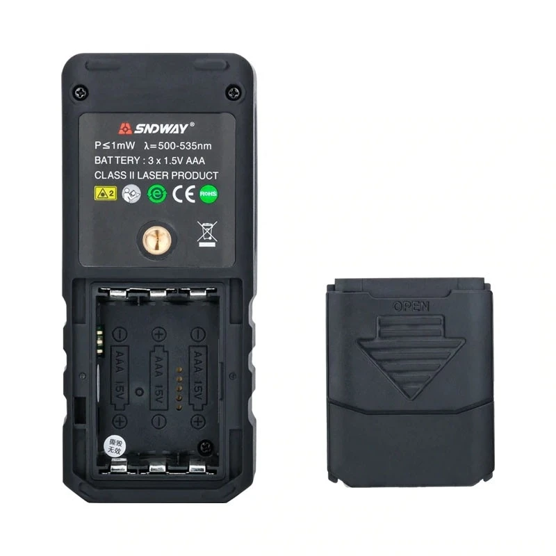 Máy đo khoảng cách SNDWAY SW-50G Tia laser màu xanh Chính hãng